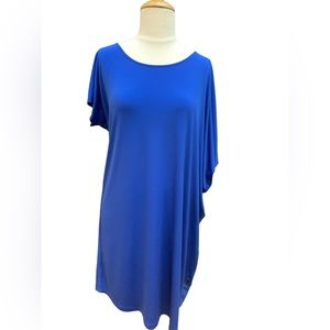 MICHAEL Michael Kors, Short Sleeve Asymmetrical Shift Dress